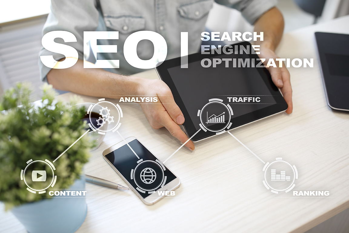 SEO. Search Engine optimization. Digital online marketing and Echelon Business Development Network