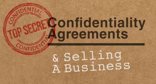 confidentiality-agreements-&-selling-a-business top-secret-stamp-on-background