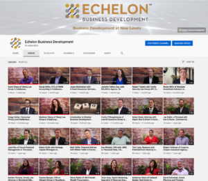 Photo of Echelon Business Development YouTube Channel