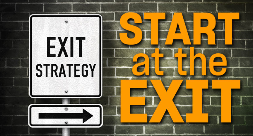 Start at the Exit