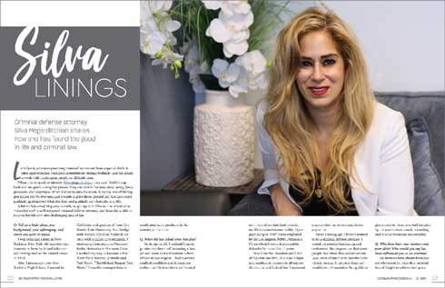 Meet Silva Megerditchian in Echelon Professional Magazine