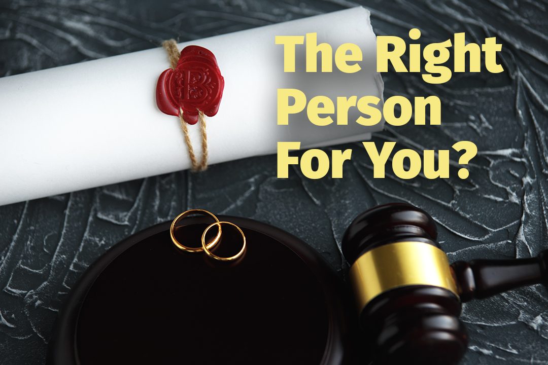 The Right Person For You?