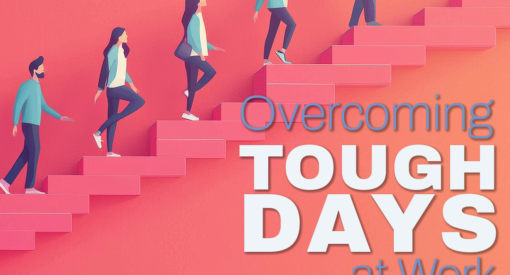 Header Art for Overcoming Tough Days at Work by Tom Drucker